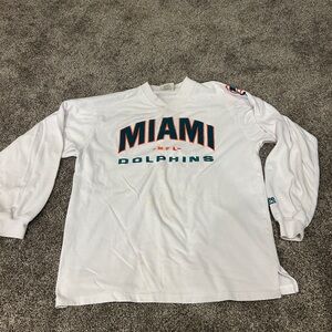 LARGE MIAMI DOLPHINS CREWNECK
